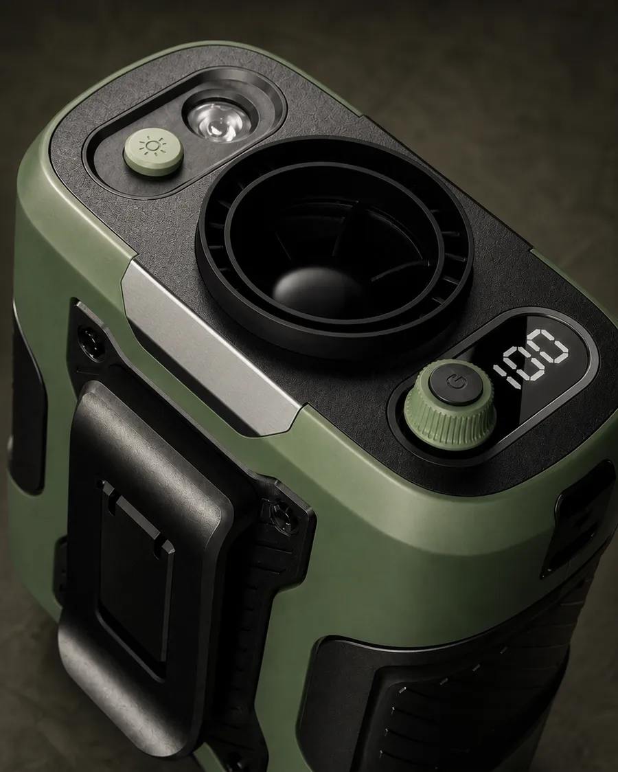 Digital control and battery display